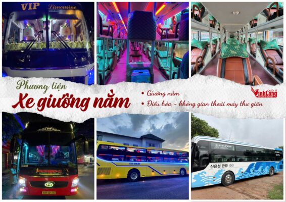 xe giường nằm du lịch quốc tế vĩnh long